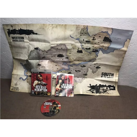 Sony Other - COMPLETE Red Dead Redemption w/ Map & Manual (Sony PlayStation 3, PS3, 2010)